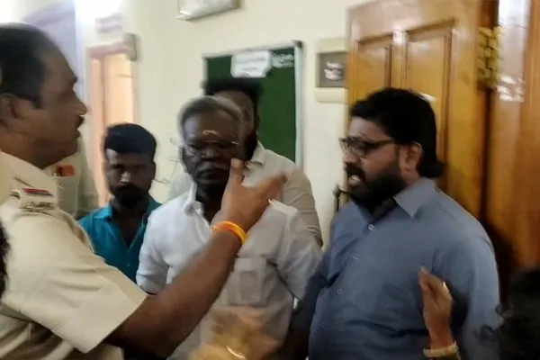  police took the young man to the temple for questioning