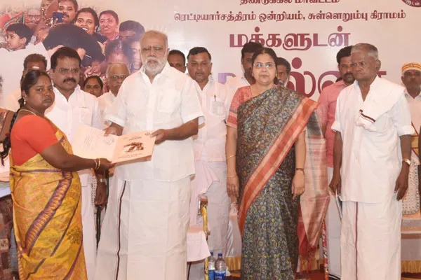 All ponds will be provided with rainwater drainage facilities  says I. Periyasamy