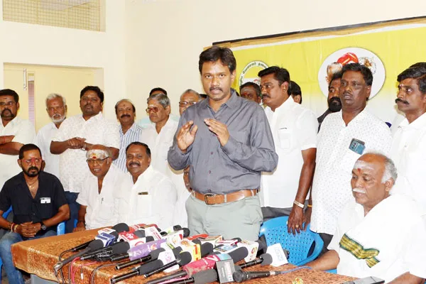 Unless CM condemns aRasa, we will not field DMK in the elections says  V.J. Senthil Pillai