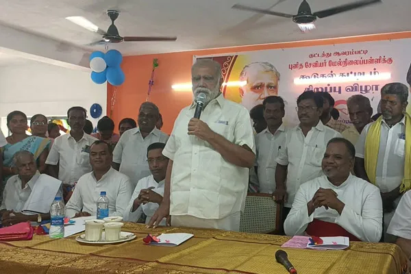 DMK government is always safe for the minority people says Minister I. Periyasamy