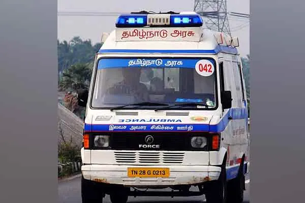 Notice of struggle of 108 ambulance drivers across Tamil Nadu