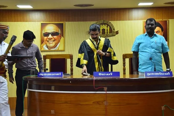 DMK councilors boycotted Nellai Corporation's budget meeting