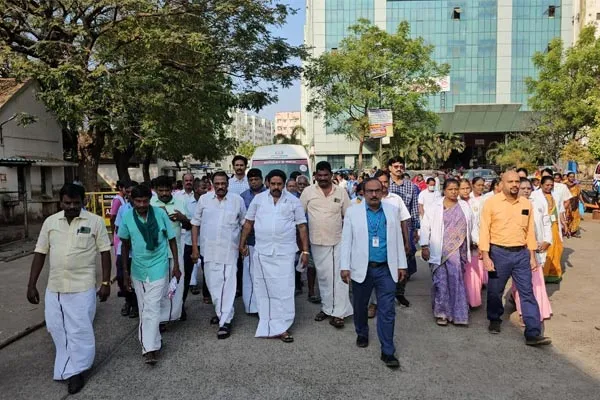 State Honors at Funeral of Organ Donors in Trichy