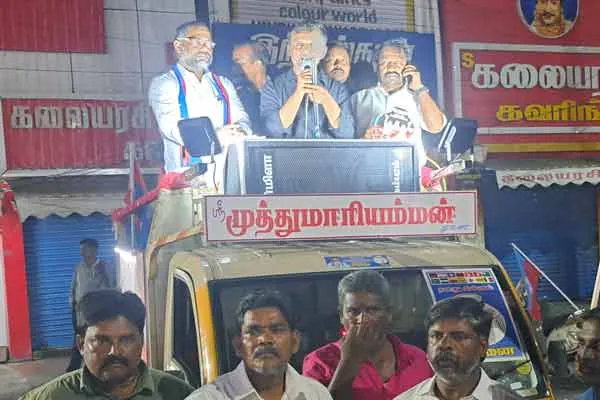 Thirumurugan Gandhi question Why didn't  pmk   struggle against Modi for taking away reservation  