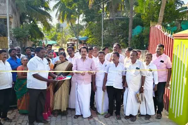 Chidambaram Municipality opens park for public use cost of Rs. 46 lakhs 