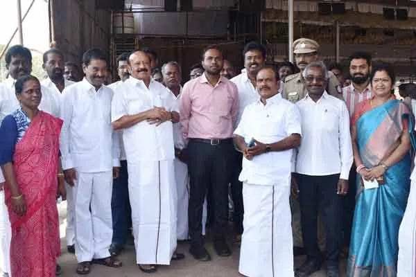 Chief Minister mk stalin visiting Cuddalore district 