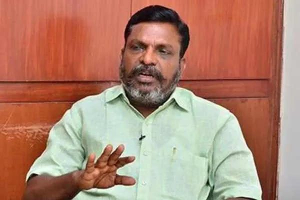 Constituency delimitation should be based on representation says Thirumavalavan