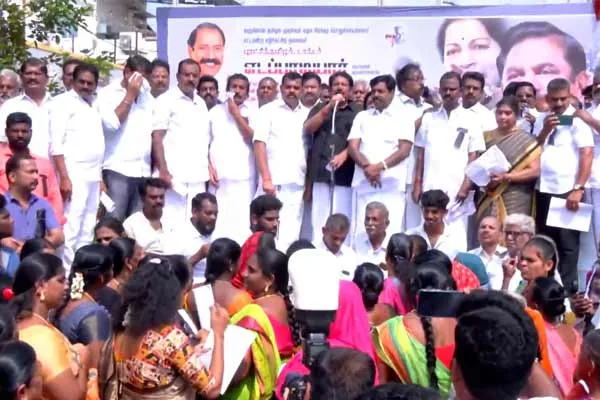 DMK MLA son-in-law beating student, AIADMK struggle
