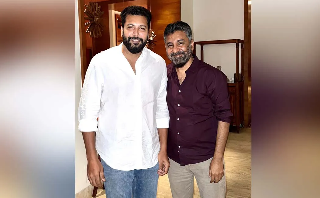 'Jayam Ravi' who moved the director by giving him the next film opportunity before the release