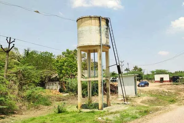 Sangamviduthi drinking water tank issue officials investigation 