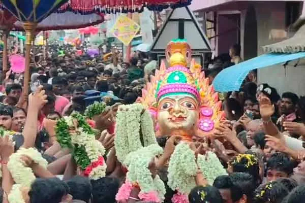 Sirasu festival in Vellore district 