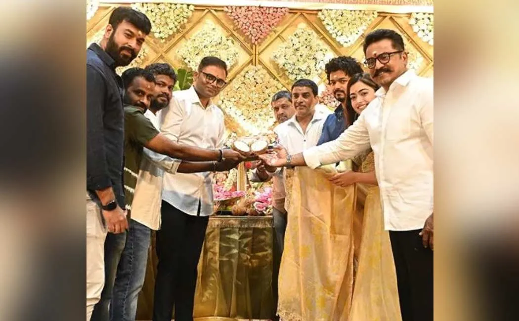 'Thalapathy 66' crew that started the next shoot of filming