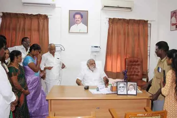 Minister I. Periyasamy said Welfare work will continue after the relaxation of election conduct rules   