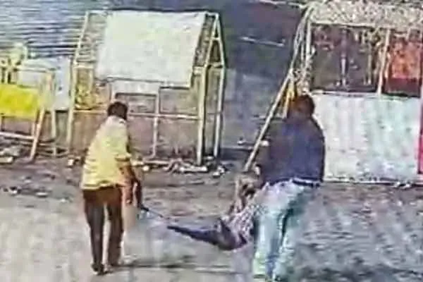 driver threw the person who was fighting for his life on side of  road
