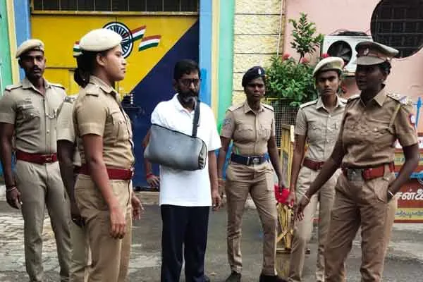 Court allows Trichy police to remand savukku Shankar for one day and interrogate him