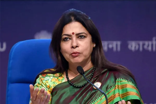 Union Minister Meenakshi Lekhi response was released without approval