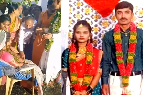   bride refused to marry while tying the thali