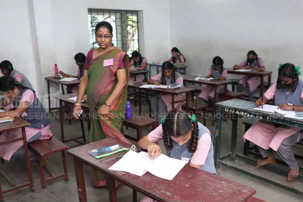 Release of new  time table for half term examination for school students