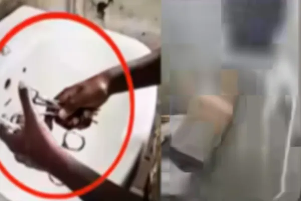  government hospital asked the boy to clean the surgical equipment