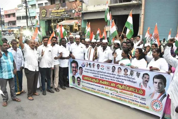 Congress struggle in Erode following the suspension of MP 