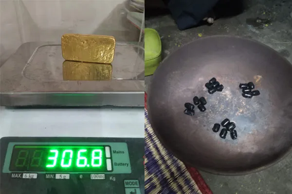  man who was selling gold in the style of Ayan movie was at Trichy Airport