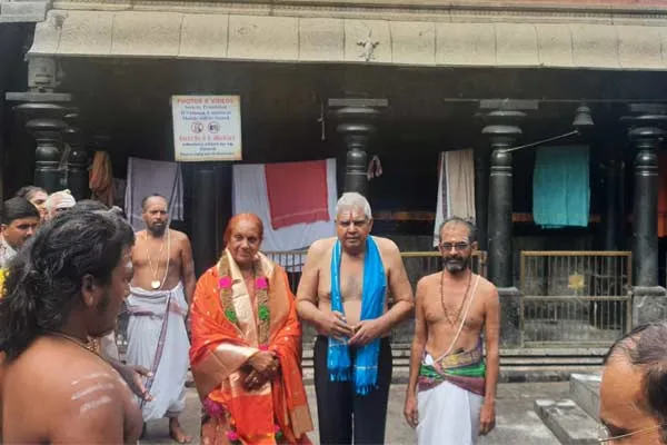 Vice President visit to Purnagiri temple canceled due to Nakkeeran news