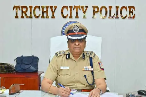 Trichy Commissioner who replaced the special force that was involved smuggling of cannabis