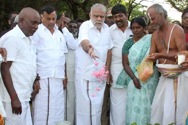 Minister I.Periyasamy fulfilled the dream of 44 years for 44 families
