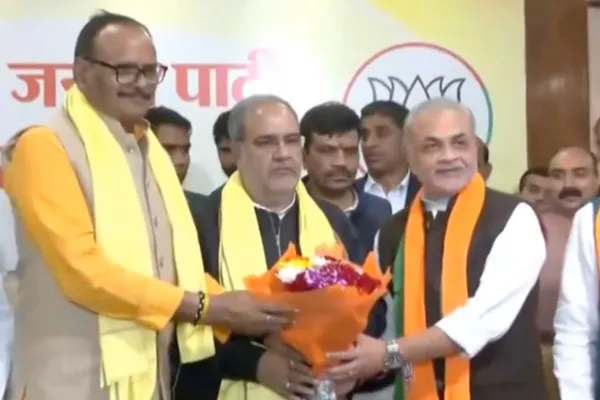 Lal Bahadur Shastri  grandson left the Congress and joined the BJP
