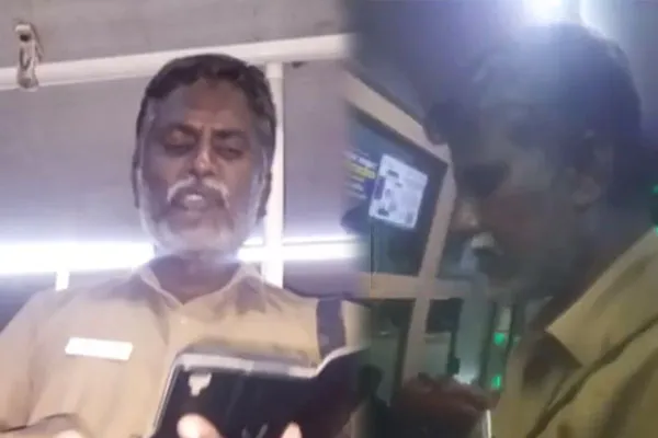  conductor dropped government bus in the middle of the road for carrying beef