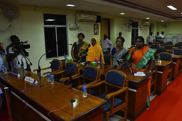 DMK councilors boycotted Nellai Corporation's budget meeting