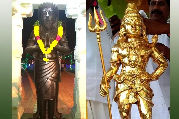 Shivratri celebrations at the 81 feet high Shiva temple in Keeramangalam