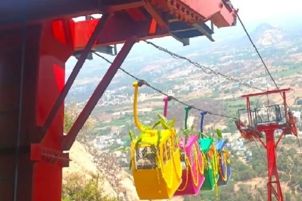 TamilNadu govt has set up a rope car following the 25-year demand of devotees
