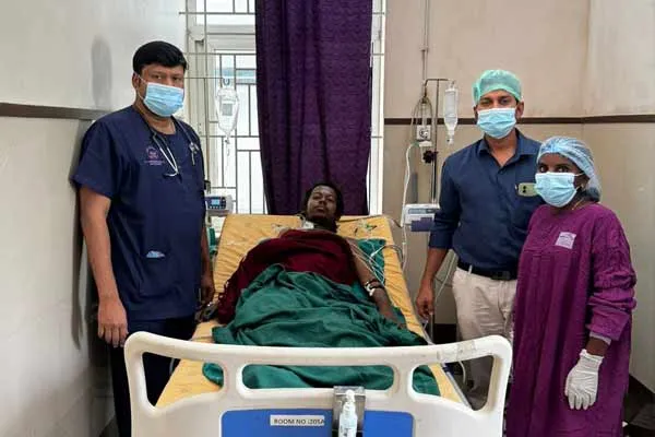 Two people underwent kidney transplant today in Erode
