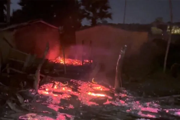 80 houses set on fire in Bihar