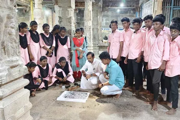 Temple Inscription Practice for College Students