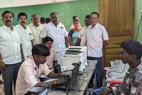 TN govt organizes special Aadhaar camp for tribal people Vellalikavi village