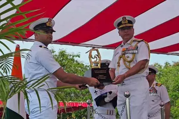 Training completion ceremony for 21 personnel at INS Rajali Naval Air Station