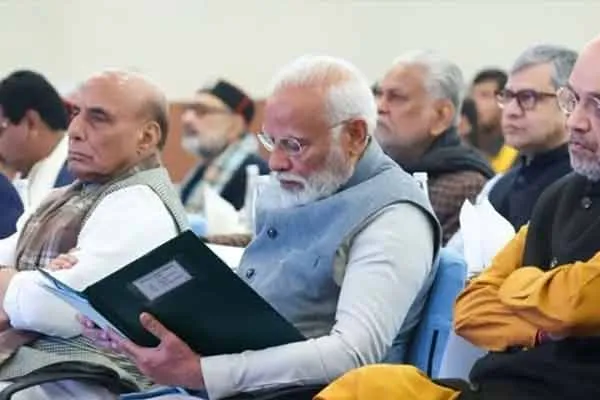 7 consultative meetings under the leadership of the PM modi in one day today