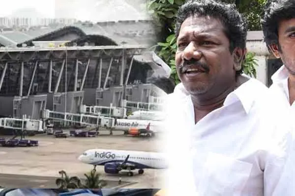 40 bullets were seized from Karunas at Chennai airport