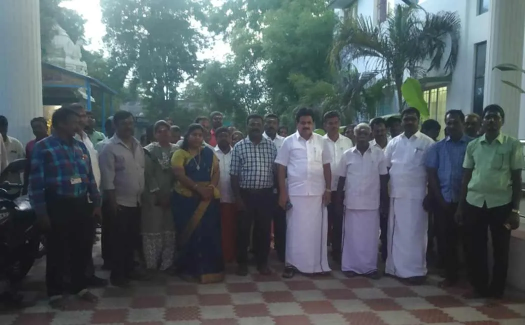 Executives who did not see the DMK chief  order