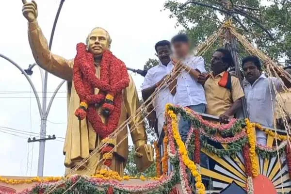 Kathir Anand and his son also attended kalaignar birthday celebration