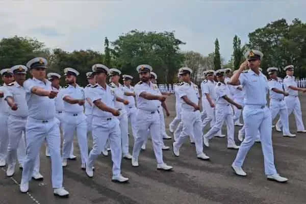 Training completion ceremony for 21 personnel at INS Rajali Naval Air Station