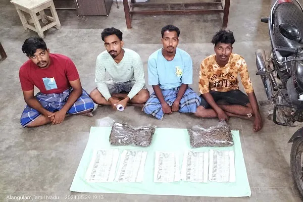 cannabis gang Scythe beaten policeman