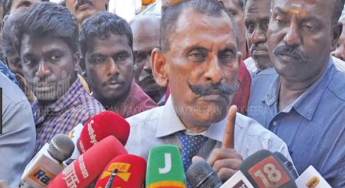 2 ministers involved in the abduction of a statue?The accusation of ponmanikkavel
