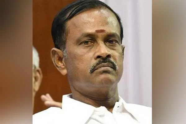 Argument between AIADMK former minister Sevur Ramachandran and senior executive