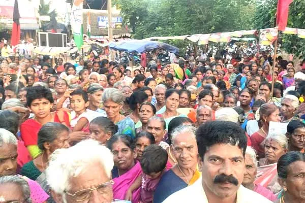 Minister Meyyanathan campaign in support of Congress candidate Karti Chidambaram