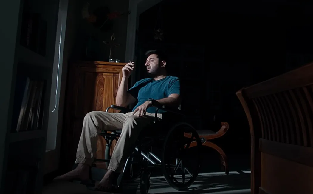 Aravindsamy in a different role; The crew that released the teaser