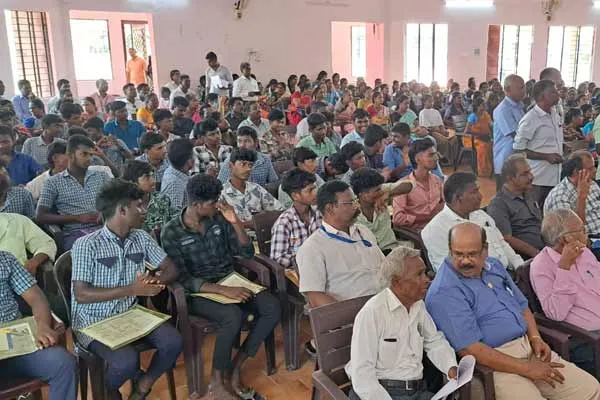 Higher education guidance program for students in Chidambaram