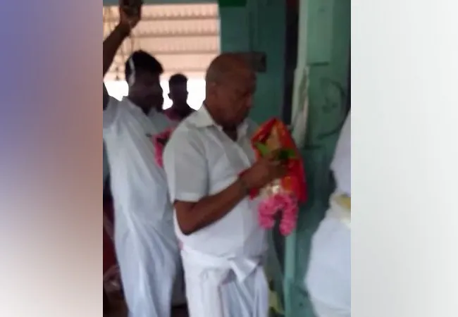 Yagya performed by Vaikuntarajan at Kalabhairava temple!